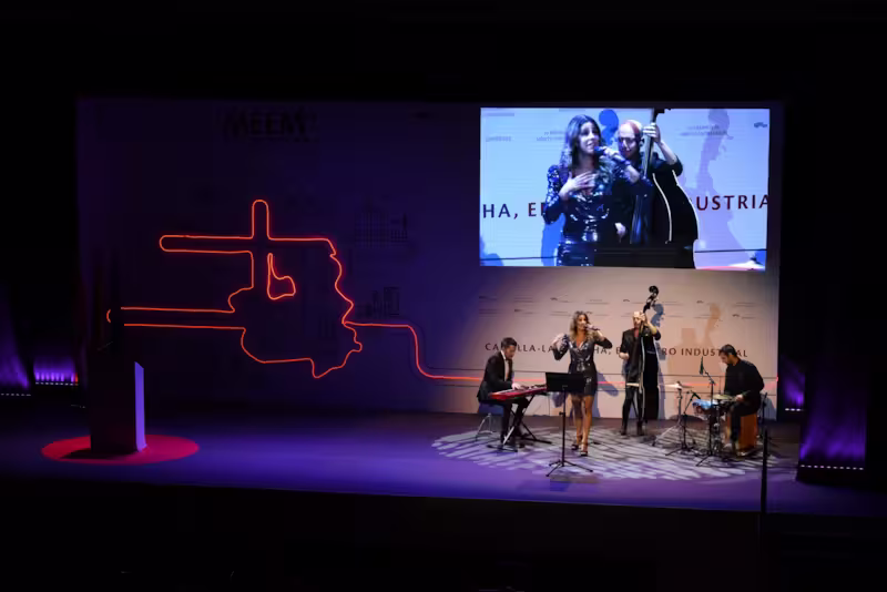 Actuación Musical durante la IV Edición de los Premios MEEM